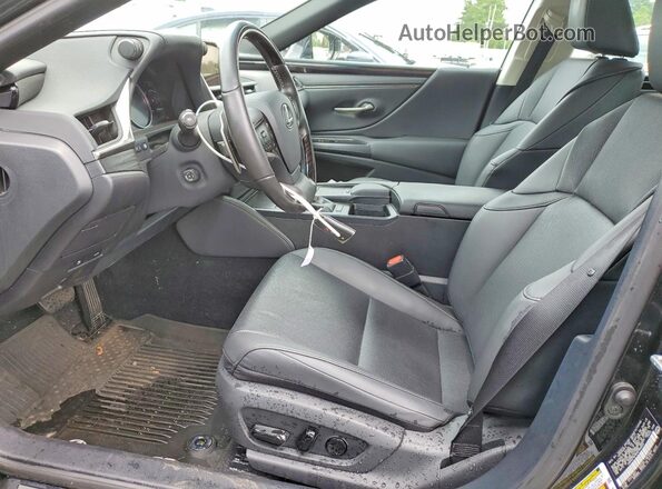 58ADZ1B16MU109553 2021 LEXUS ES Black Front interior view