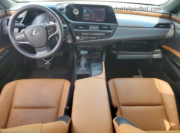 58ADZ1B17NU124189 2022 LEXUS ES Silver Dashboard view