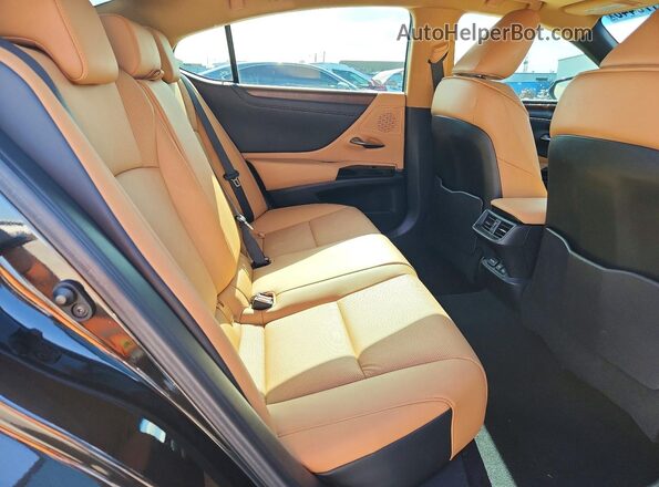 58ADZ1B18PU146527 2023 LEXUS ES Black უკანა სავარძლების ხედი