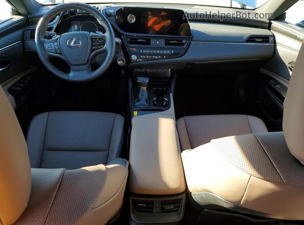 58ADZ1B18PU147709 2023 LEXUS ES Silver Vista del salpicadero