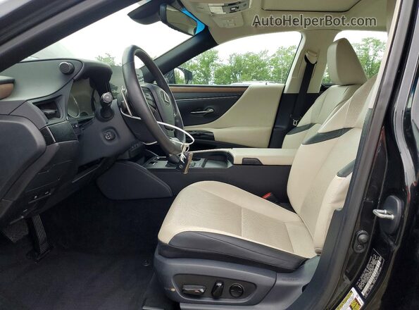 58ADZ1B18PU160234 2023 LEXUS ES Black Front interior view