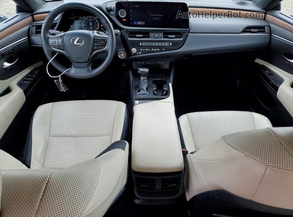 58ADZ1B18PU160234 2023 LEXUS ES Black Dashboard view
