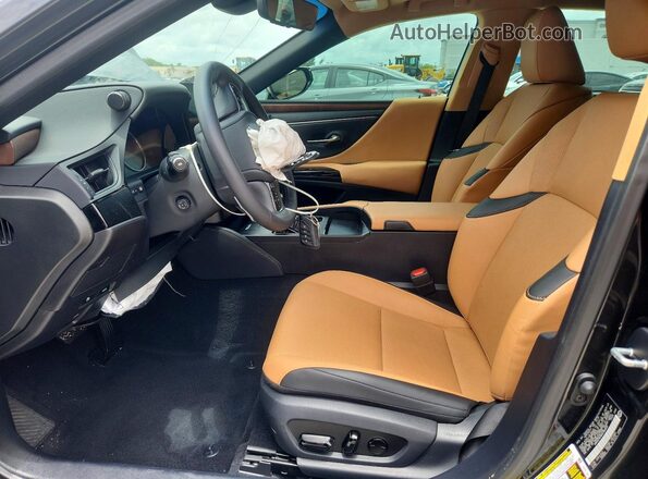 58ADZ1B18SU190049 2025 LEXUS ES Black Вид салону спереду