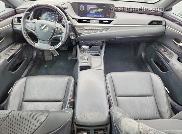 58ADZ1B19LU069385 2020 LEXUS ES Black Առջևի վահանակի տեսք