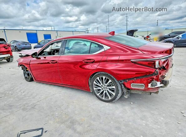 58ADZ1B19LU075459 2020 LEXUS ES Red Trasero izquierdo
