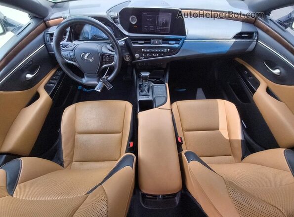 58ADZ1B19NU137218 2022 LEXUS ES White Вид панелі приладів