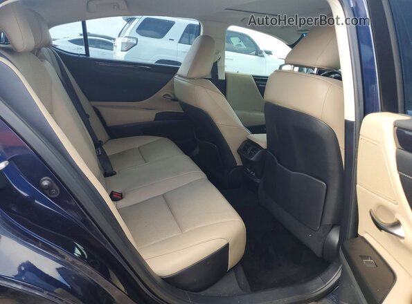 58ADZ1B1XMU094684 2021 LEXUS ES Blue Widok tylnych siedzeń
