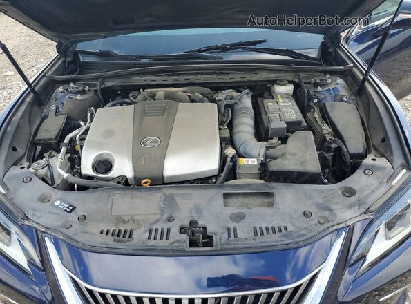 58ADZ1B1XMU094684 2021 LEXUS ES Blue Widok wnętrza z tyłu