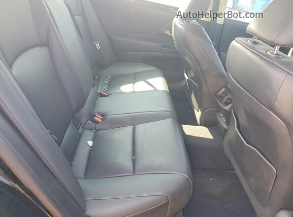 58ADZ1B1XMU095706 2021 LEXUS ES Black Vista de los asientos traseros
