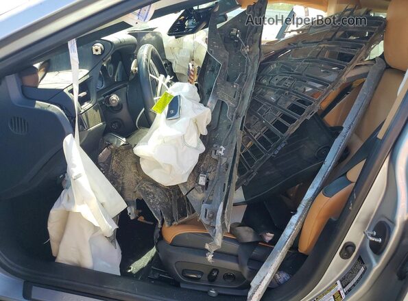 58ADZ1B1XNU128625 2022 LEXUS ES Silver Front interior view