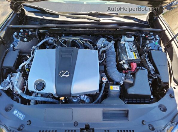 58ADZ1B1XRU165616 2024 LEXUS ES Black Rear interior view