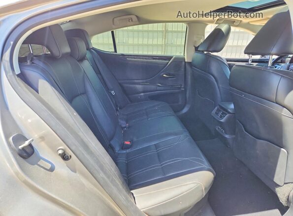 58AE21B12LU005164 2020 LEXUS ES Charcoal Вид задніх сидінь