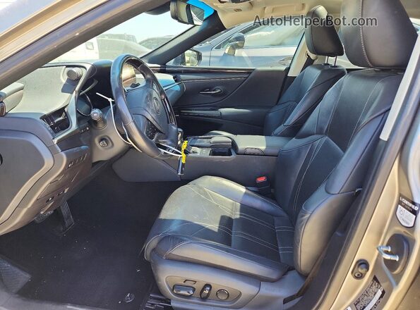 58AE21B12LU005164 2020 LEXUS ES Charcoal Вид салону спереду
