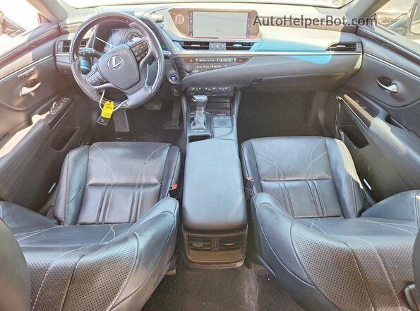 58AE21B12LU005164 2020 LEXUS ES Charcoal Вид панелі приладів