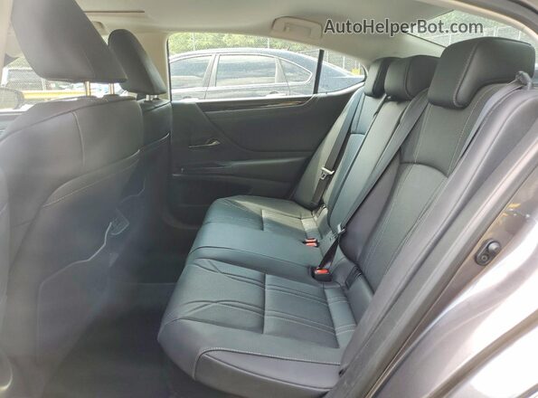 58AE21B16LU012411 2020 LEXUS ES Gray Rear seats view