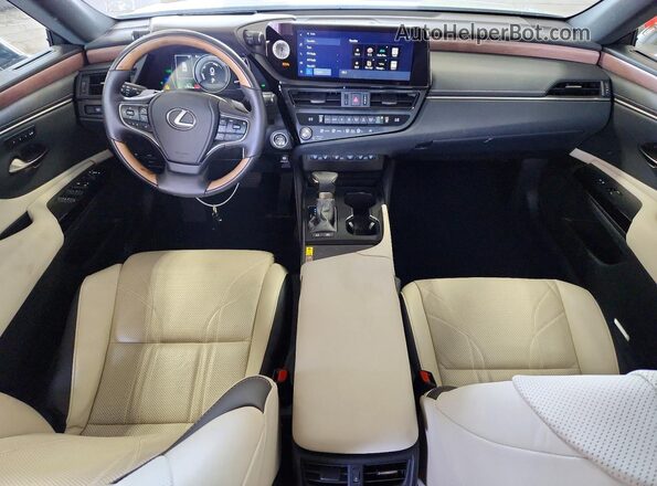 58AEA1C11RU054091 2024 LEXUS ES White Dashboard view