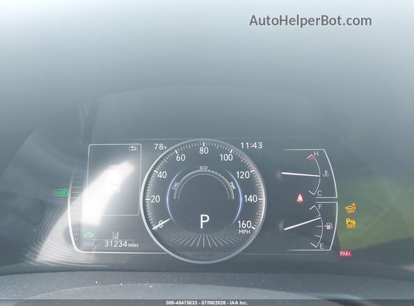 58AEA1C16PU031032 2023 LEXUS ES 300H Black Вид задніх сидінь