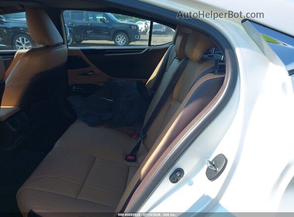 58AEA1C17MU006118 2021 LEXUS ES 300H White Vista de la etiqueta del VIN
