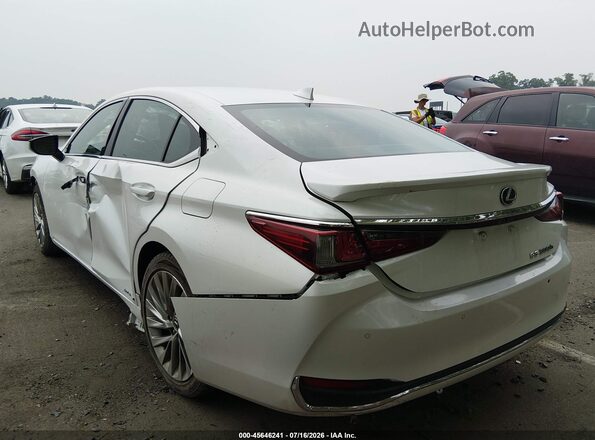 58AEA1C18NU015136 2022 LEXUS ES 300H White Trasero izquierdo