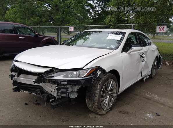58AEA1C18NU015136 2022 LEXUS ES 300H White Vista tres cuartos delantera izquierda