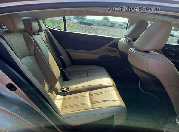 58AEZ1B13LU065613 2020 LEXUS ES Gray Widok tylnych siedzeń
