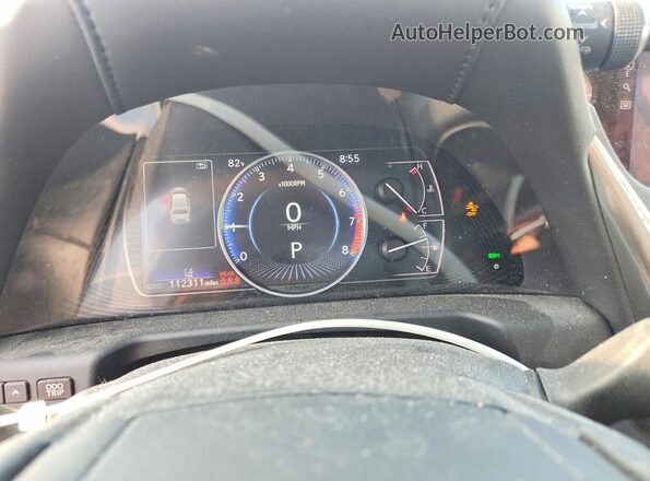 58AEZ1B13LU065613 2020 LEXUS ES Gray Widok zestawu wskaźników