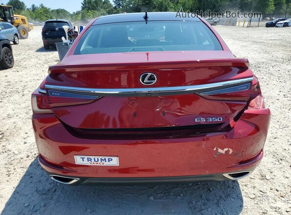 58AEZ1B14LU065054 2020 LEXUS ES Красный Вид сзади