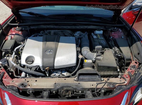 58AEZ1B14LU065054 2020 LEXUS ES Красный Вид задней части салона