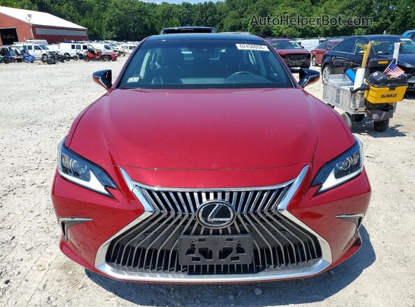 58AEZ1B14LU065054 2020 LEXUS ES Красный Вид спереди