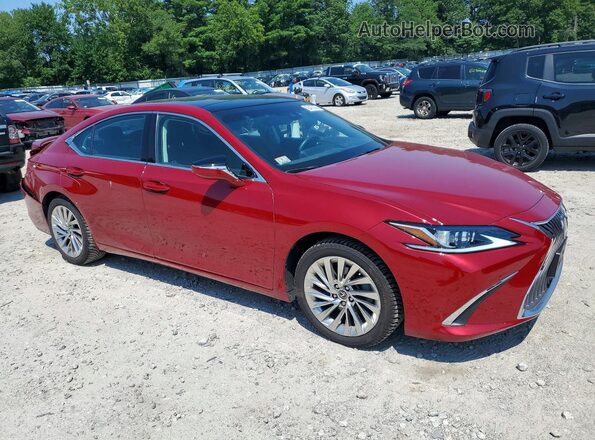 58AEZ1B14LU065054 2020 LEXUS ES Красный Передняя правая четверть