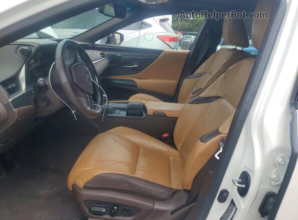 58AFA1C19MU005105 2021 LEXUS ES White წინა სალონის ხედი
