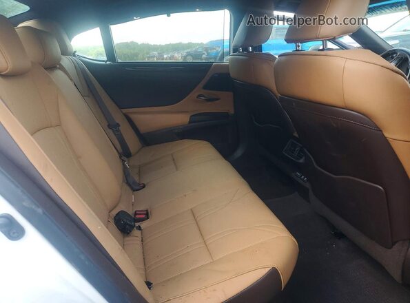 58AFA1C19MU005105 2021 LEXUS ES White უკანა სავარძლების ხედი