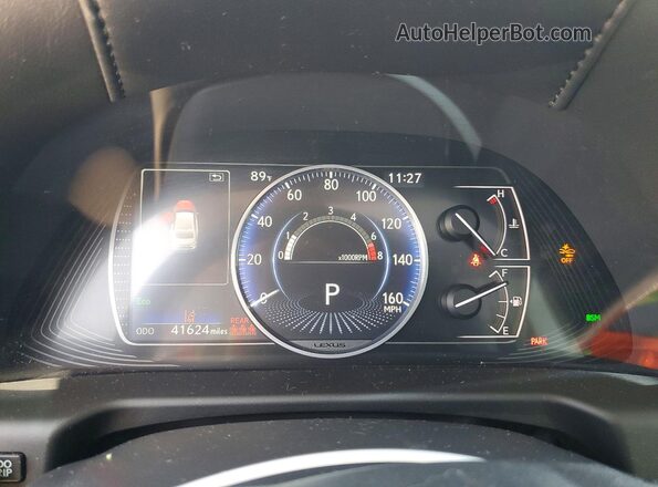 58AFZ1B11LU063038 2020 LEXUS ES Beige Вид щитка приладів