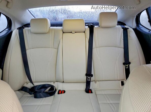 58AFZ1B12NU134444 2022 LEXUS ES Gray Вид задніх сидінь