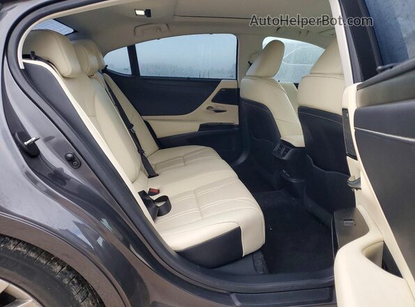 58AFZ1B12NU134444 2022 LEXUS ES Gray Вид задньої частини салону