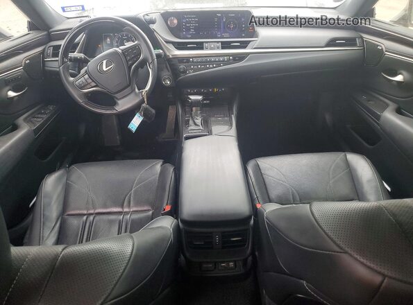 58AFZ1B13LU077362 2020 LEXUS ES White Dashboard view