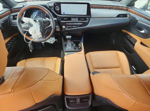 58AFZ1B13SU186354 2025 LEXUS ES Red Առջևի վահանակի տեսք
