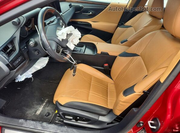 58AFZ1B13SU186354 2025 LEXUS ES Red Սալոնի դիմացի տեսք