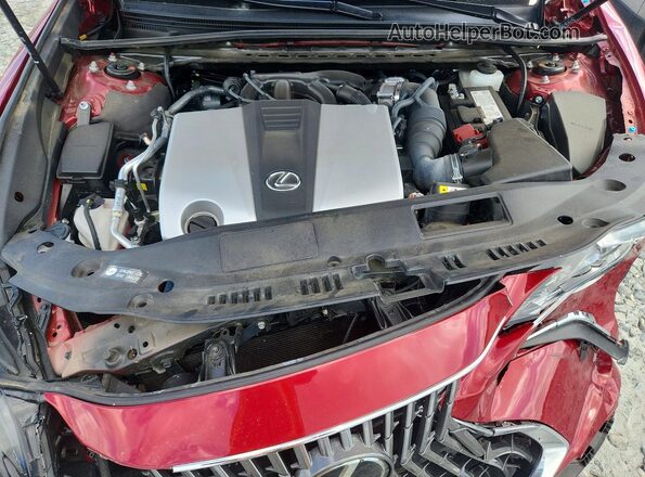 58AFZ1B13SU186354 2025 LEXUS ES Red Սալոնի հետևի տեսք