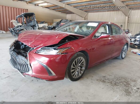 58AFZ1B15MU084864 2021 LEXUS ES 350 Red Przód lewy