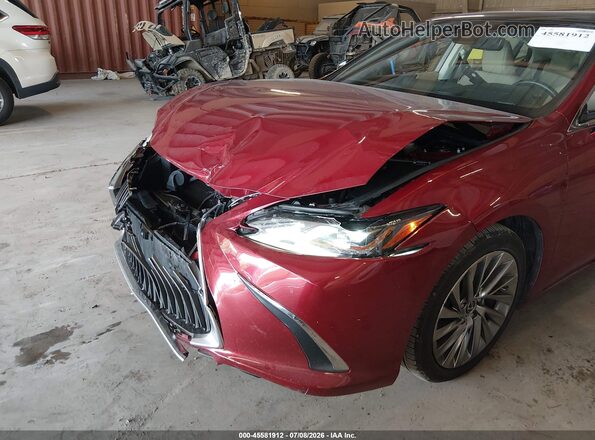 58AFZ1B15MU084864 2021 LEXUS ES 350 Red Widok z przodu