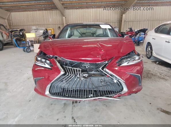 58AFZ1B15MU084864 2021 LEXUS ES 350 Red Widok wnętrza z tyłu