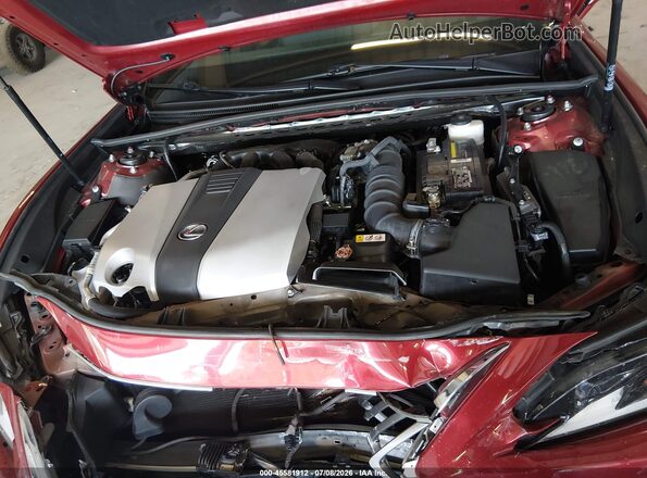58AFZ1B15MU084864 2021 LEXUS ES 350 Red Widok z tyłu