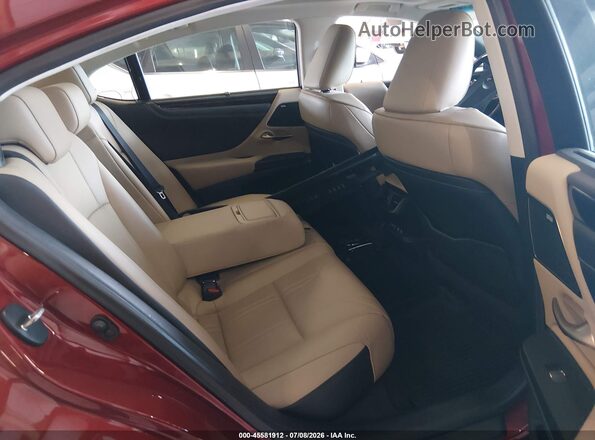 58AFZ1B15MU084864 2021 LEXUS ES 350 Red Widok naklejki z numerem VIN