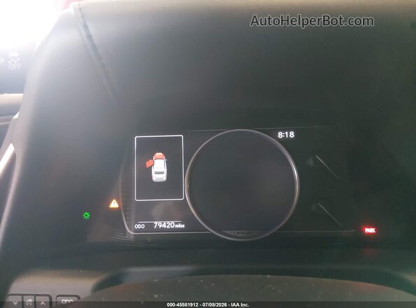 58AFZ1B15MU084864 2021 LEXUS ES 350 Red Widok tylnych siedzeń