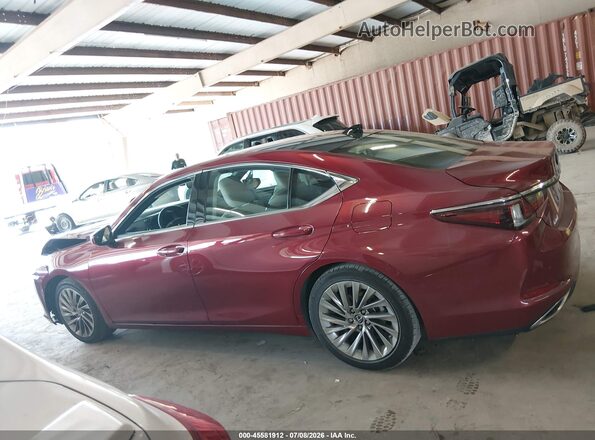 58AFZ1B15MU084864 2021 LEXUS ES 350 Red 