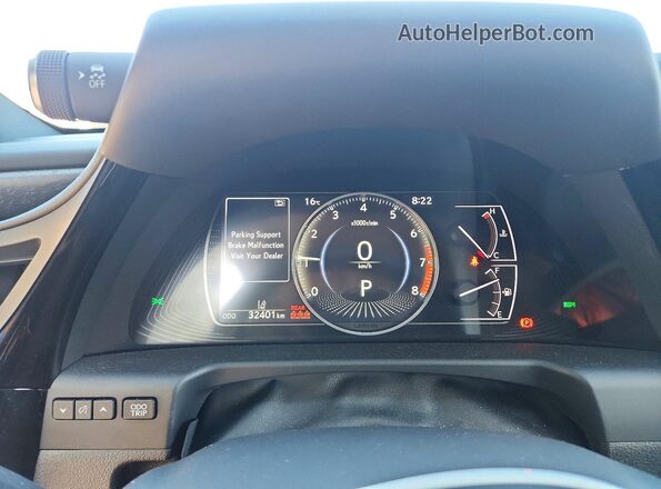 58AFZ1B15RU162115 2024 LEXUS ES Серый Вид щитка приборов