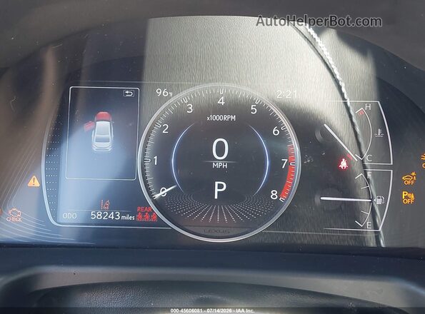 58AFZ1B17PU148407 2023 LEXUS ES 350 White Вид задніх сидінь