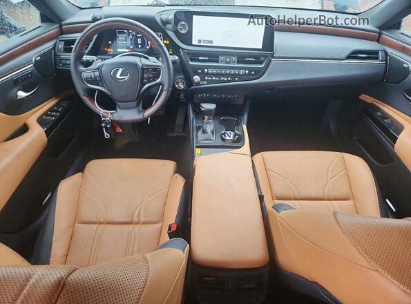 58AFZ1B17RU179403 2024 LEXUS ES Black Widok deski rozdzielczej
