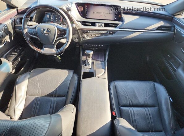 58AFZ1B19LU068150 2020 LEXUS ES Black Առջևի վահանակի տեսք